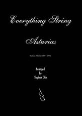 Asturias Orchestra sheet music cover